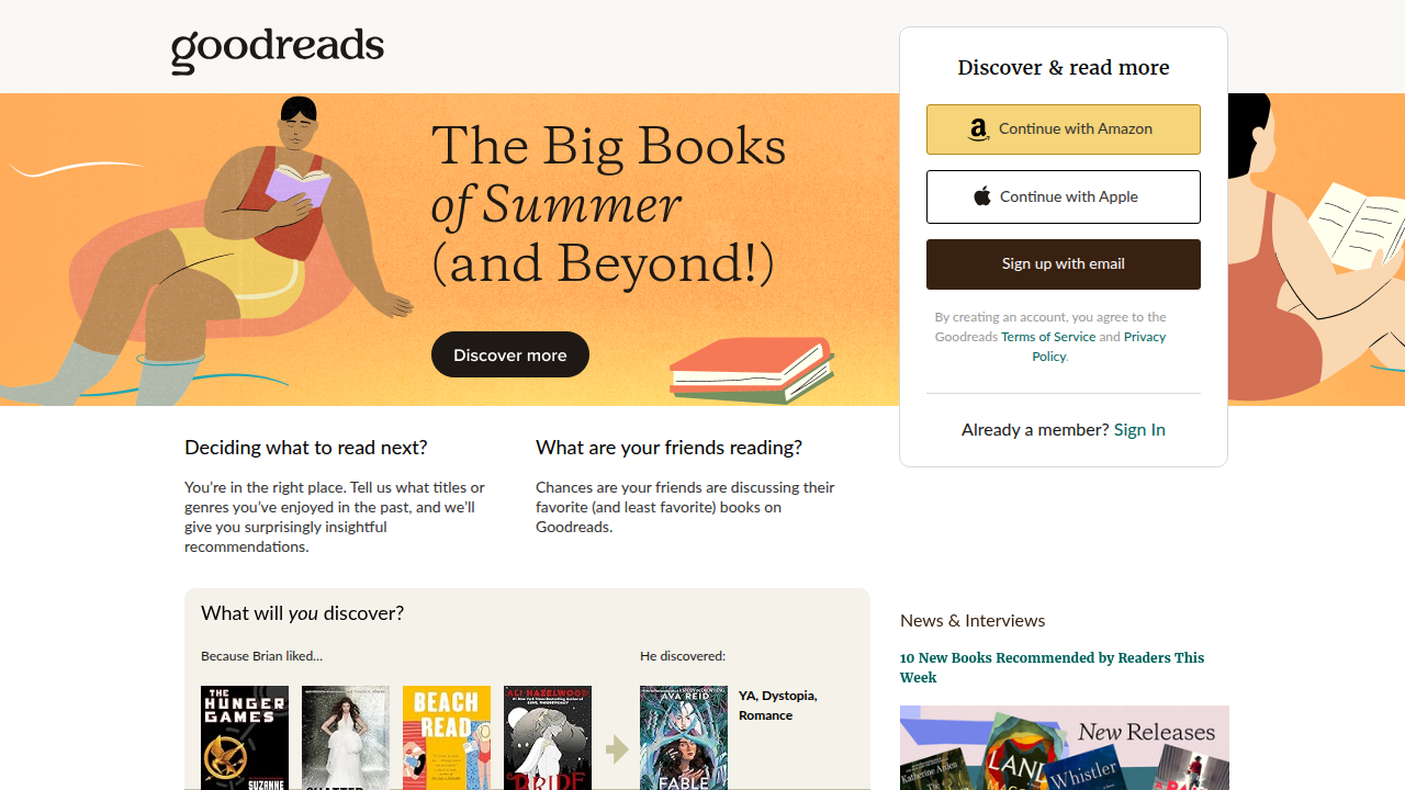 Explore book recommendations, reviews, and community discussions on Goodreads.