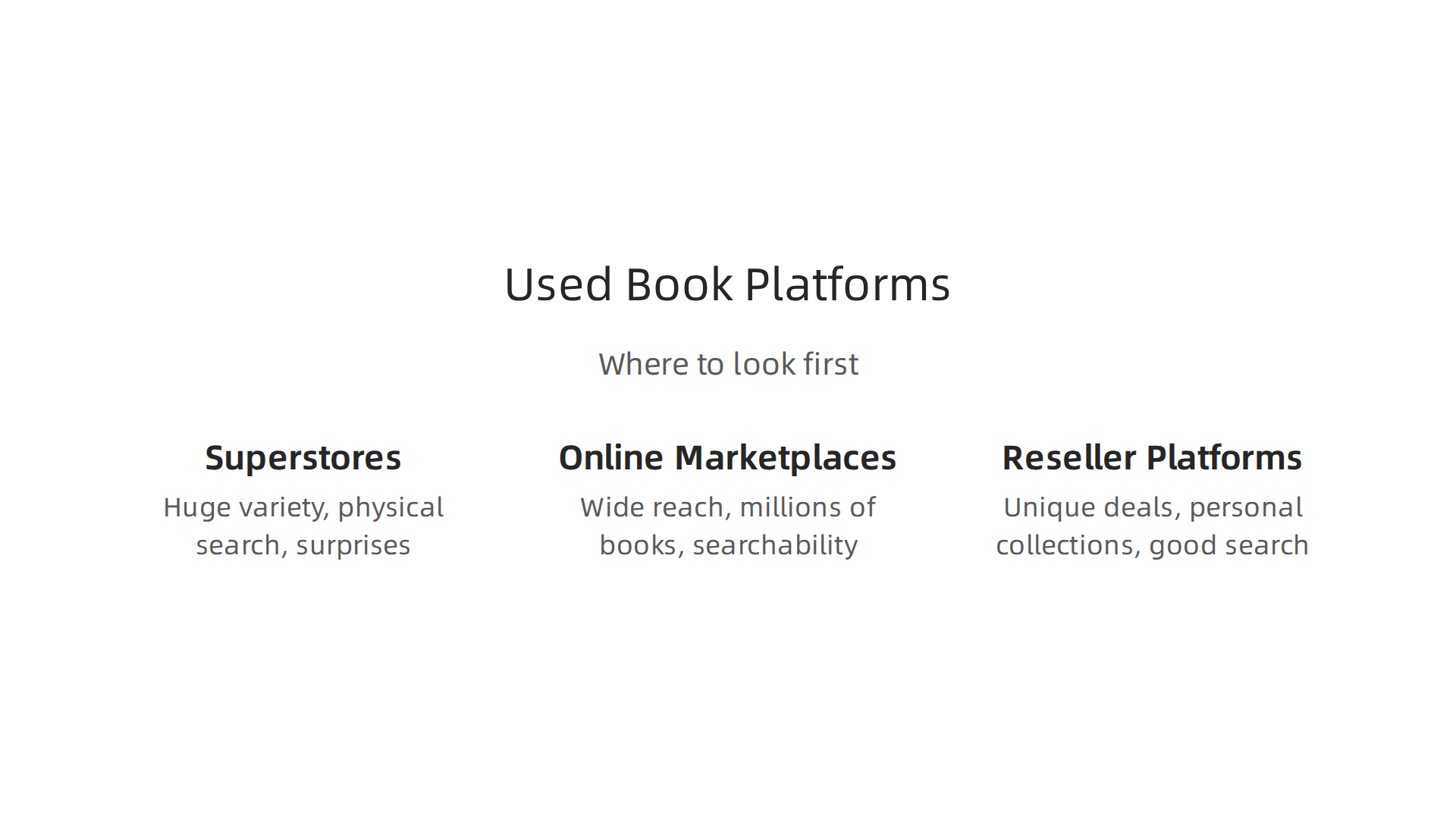 Explore the diverse landscape of used book platforms, from physical superstores to vast online marketplaces, to find your next funny read.