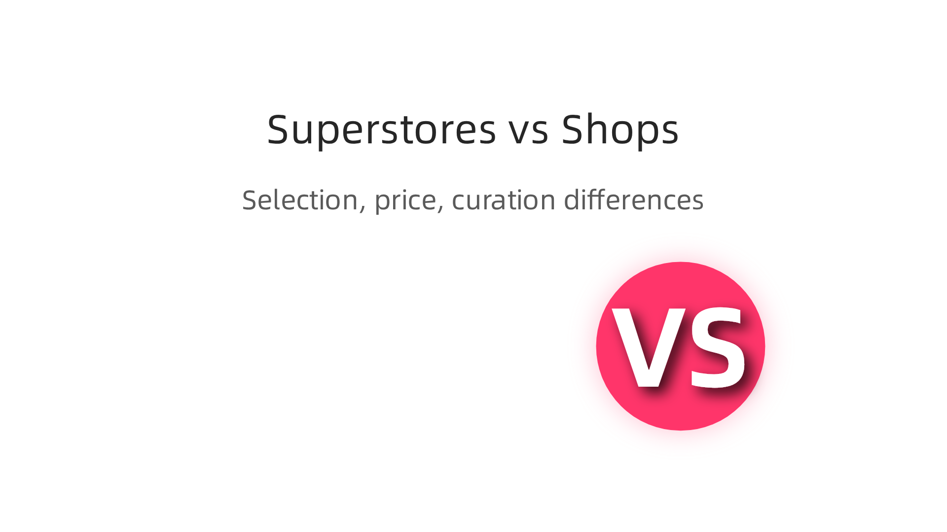 A comparison of large used book superstores and specialized secondhand shops, highlighting their unique benefits for finding humor.