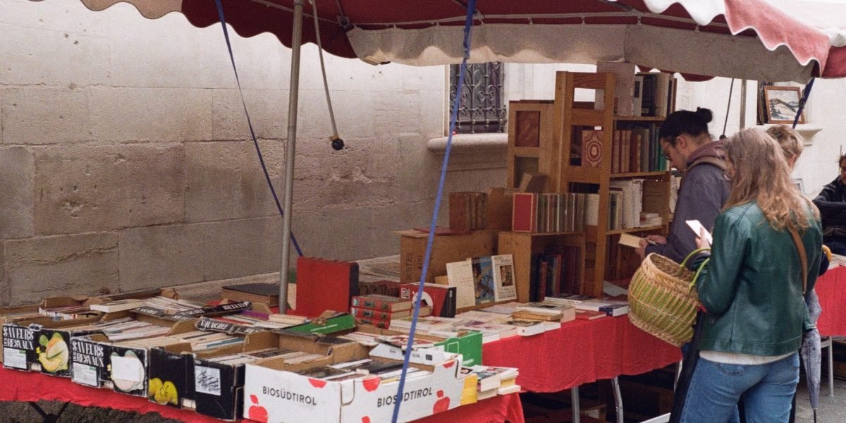 The joy of discovering a hidden gem in a used book superstore, ready to deliver laughs.